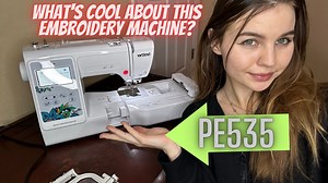 Watch How to use the Pe535 Brother Embroidery Machine? on Amazon Live