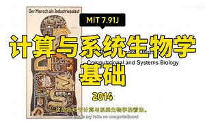 【计算与系统生物学基础 7.91J 2014】麻省理工—中英字幕