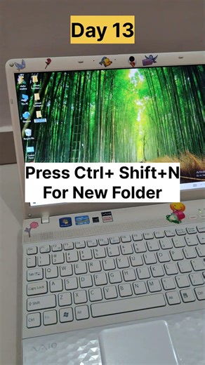 👉 90% log mouse se folder banate hain… smart log ye shortcut use karte hain ⚡ #techtips