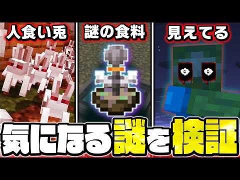 [Verification] The rumored urban legends and hidden elements of Minecraft yielded shocking result...