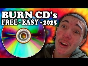 How To Burn Audio CD's (EASY 2025)