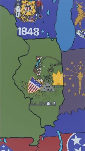 Illinois #minecraft #states #illinois #building #mapping