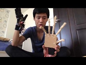 Arduino Robot Hand Wirelessly Controlled
