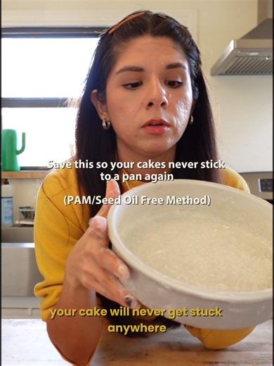 Grease Your Cake Pan Perfectly with Just Butter and Flour