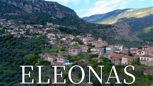 Exploring Eleonas Fokida Greece through amazing drone views