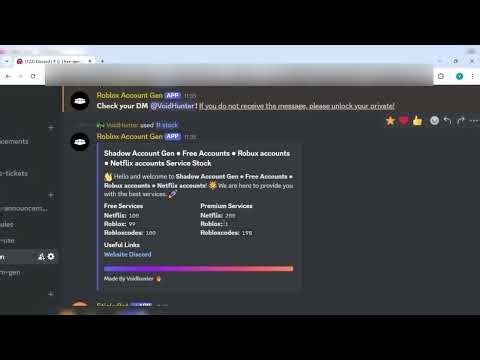 Free Discord Account Generator 2026 | Roblox Netflix & More
