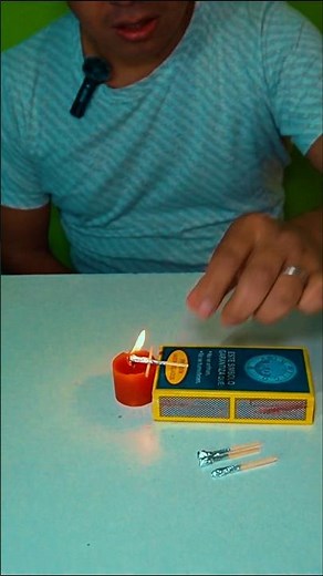 homemade experiment/mini matchstick cannon.