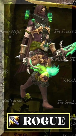 Wow Midnight - Rogue Transmog #worldofwarcraft #Rogue transmogs #Rogue xmogs #wow #midnight