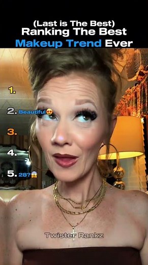Ranking The Best Makeup Trend Ever #shorts #makeuptrend #beauty