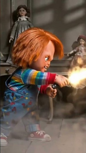 Chucky vs Annabelle : The Clash of Horror's Most Terrifying Dolls #horror #scary