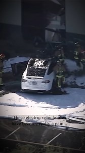 1.6M views · 10K reactions | Electric vehicles are a new challenge for firefighters, but there are some new tools that could help save time and lives. InvestigateTV+ shows you at 3:30 on Live 5. | Live 5 News | Facebook