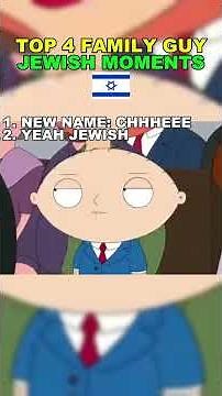 Top 4 Funniest Family Guy Jewish Moments 😂✡️