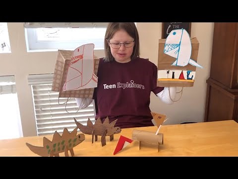 Make Your Own Dinosaur Puppets