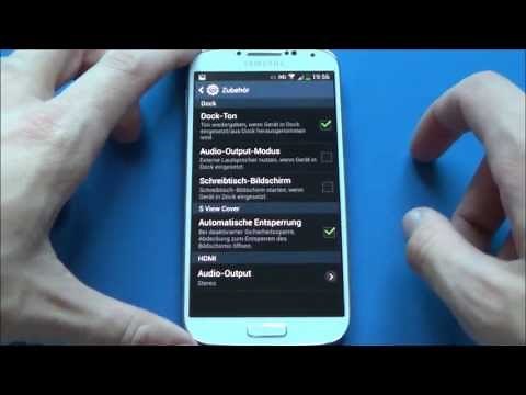 Samsung Galaxy S4 - Einstellungen/settings