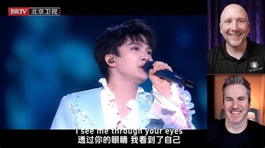 生肉无字幕 周深《I see you》reaction