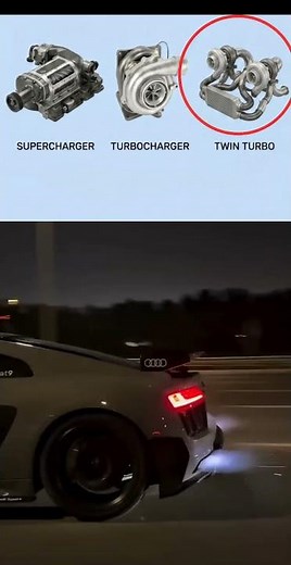 Supercharger vs Turbocharger vs Twin Turbo: Ultimate Performance & Sound Test!#shorts