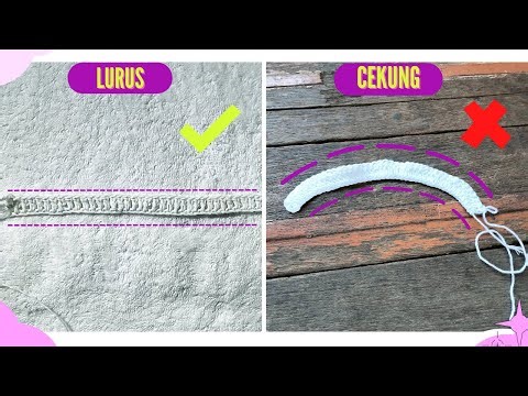 Tips Agar Rajutan Tidak Melengkung - Tips Rajut untuk Pemula