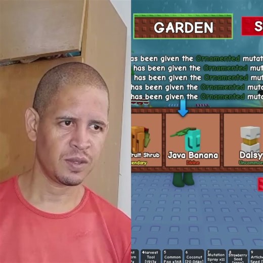 Java banana in Grow a Garden