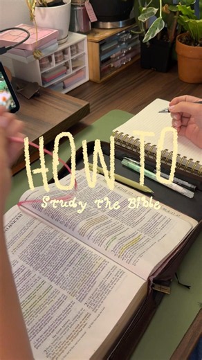 How to Study Your Bible! #handwriting #notes #study #bible