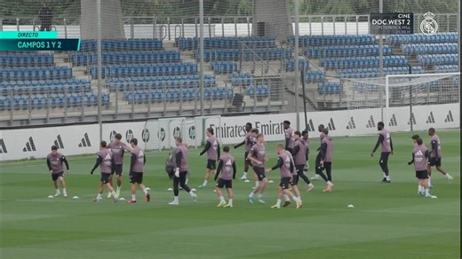 Entrenamiento Real Madrid
