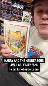 HARRY AND THE HENDERSONS (1987) available 5/26 from ‪@kinolorber‬!