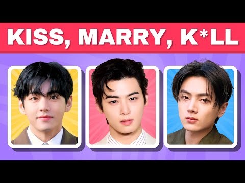 KISS, MARRY, K*LL: KPOP MALE IDOLS 💋💍💀 | KPOP GAME 2026