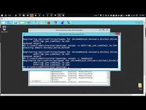 #HowTo Configure Active Directory for Kerberos Authentication with Access Manager