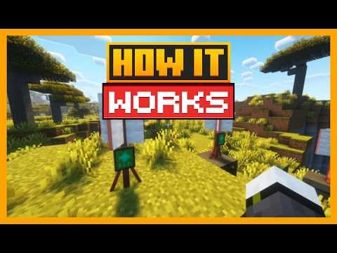 HOW THE SCRAP WIND TURBINE WORKS IN MINECRAFT Scrap Tech Workshop