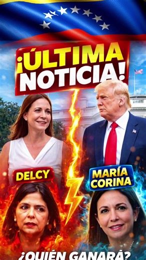 María Corina y Delcy Rodríguez en la Casa Blanca