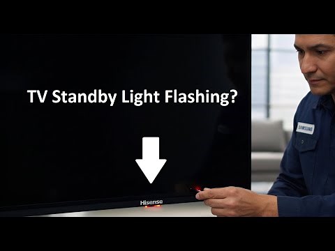 TV Standby Light Flashing? Here's The Real Fix!