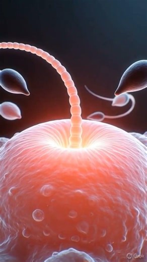 How Fertilization Happens Inside the Female Body | 3D Animation