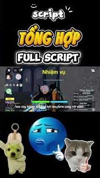 script tổng hợp full tất cả các script #roblox #fullscript #bloxfruits #scripting #xh #memes