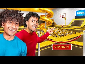 24 HOURS in a 5 STAR Trampoline Park!