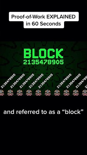 Proof of Work EXPLAINED #blockchain #crypto #proofofwork