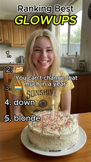 Ranking Best Glowups of MARCH!