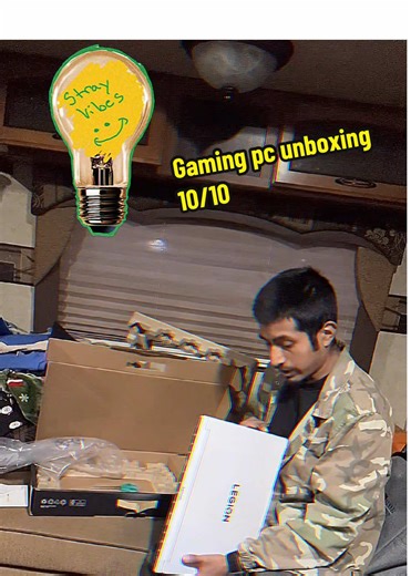 Gaming pc unboxing #unboxing #gaming #streaming #pc #windows