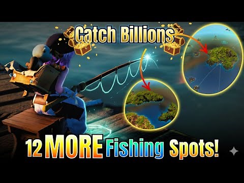 12 MORE Fishing Spots to Make 3 BILLION+ AFK Fishing in Black Desert