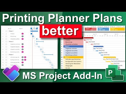 Import Planner Premium Plans into MS Project – For Better Printing & File Sharing With Clients