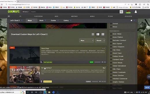 如何从新版gamemaps下载MOD