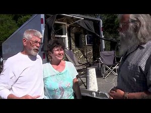 Tour of Couple Living in a Car Hauler Conversion