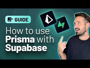 Using Prisma with Supabase