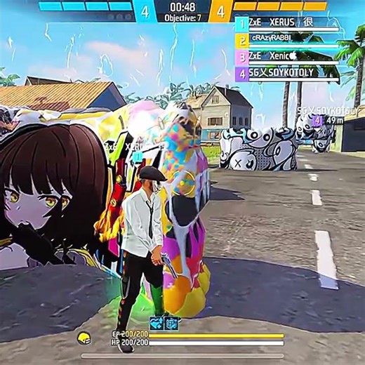 Hacker or xerus ? #FreeFire #FF #Xerus01 #Gaming #SoloVsSquad #Headshot #pcgameplay