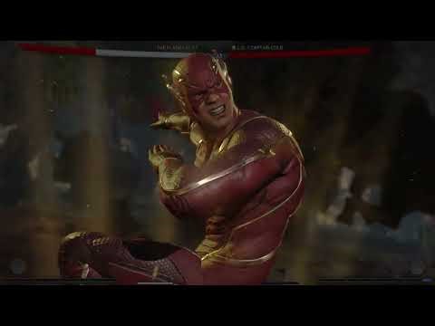 The flash Vs Captain cold