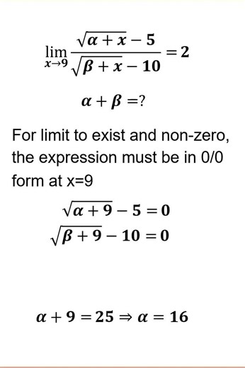 Calculus | Limits | #short #shorts