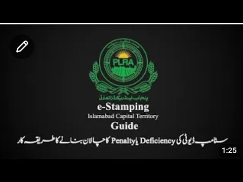 E-stamp Paper in Islamabad. (Issuance Procedure)