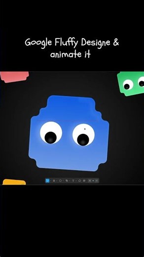 Google Fluffy design with animation in figma #figma #designer #google