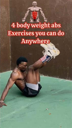 How to Get a COMPLETE ABS workout anywhere. #workout #shorts