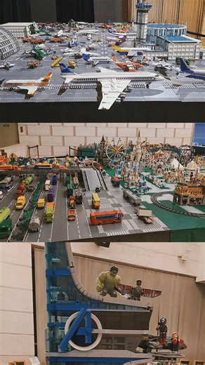 🤩 Képzeld el, hogy belépsz egy 25 méter hosszú LEGO® kockákból épült városba, ahol sokminden mozog, forog és életre kel! Rendőrök járőröznek, tűzoltók szirénáznak, a vonatok zakatolnak, a repülők felszállnak – és te mindezt testközelből láthatod! 🚔🚒✈️🚂 🎡 Fedezd fel a vidámparkot, a tengerpartot, a hatalmas kikötőt és az autópályát, ahol 40 szuper járgány száguld! Minden kocka egy új történet – csak rád vár, hogy felfedezd! 🧱✨ Egy hétvége, amikor Miskolc LEGO® birodalommá változik – tele él