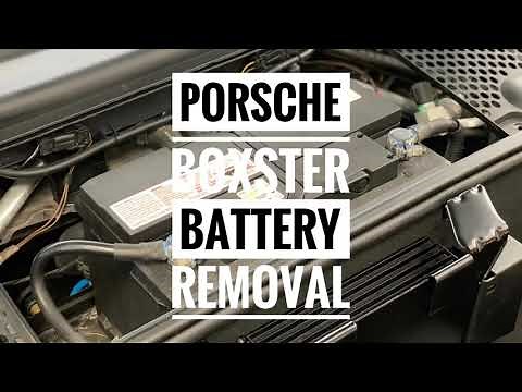 How to Remove The Battery on a Porsche Boxster or 911 996