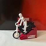 World's Smallest Evel Knievel Miniature Classic Wind Up Toy | Features Rider, Stunt Cycle, and Energizer Launcher | Action Figure | for Ages 8 and up